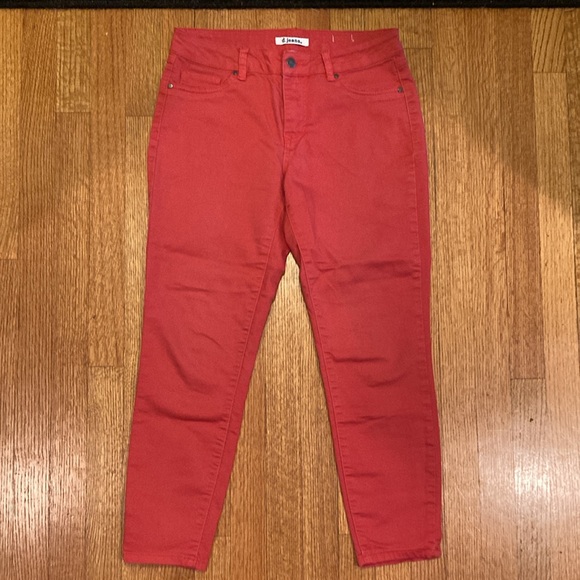 d. jeans Red Classic Denim Jeans Size 6 - Picture 2 of 9